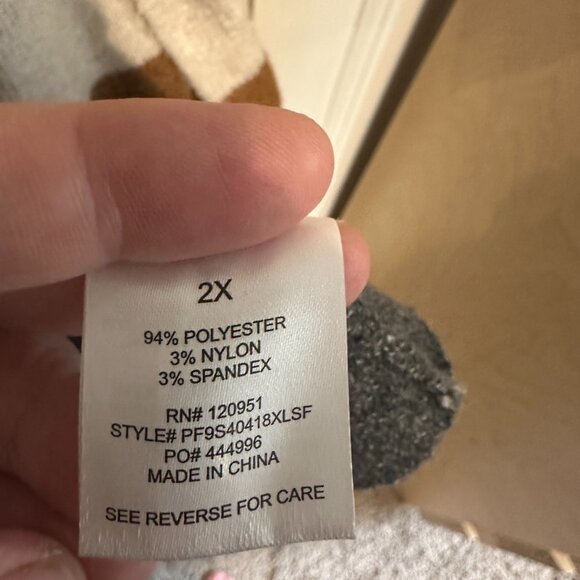 | PINQUE | Long Color Block Cardigan - Picture 8 of 8